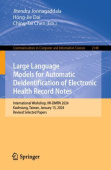 Large Language Models for Automatic Deidentification of Electronic Health Record Notes
