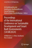 Proceedings of the International Conference on Smart and Sustainable Built Environment (SASBE 2024)