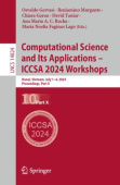 Computational Science and Its Applications – ICCSA 2024 Workshops