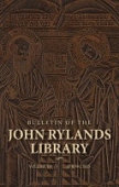 Bulletin of the John Rylands Library 101/1