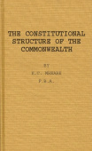 Constitutional Structure of the Commonwealth.