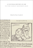 Cultural History of Law in the Early Modern Age