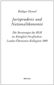 Jurisprudenz und Nationalokonomie