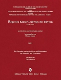 Die Urkunden aus den Archiven und Bibliotheken der Oberpfalz und Tschechiens