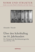Uber den Schriftalltag im 18. Jahrhundert