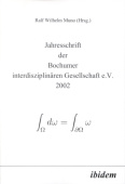 Jahresschrift der Bochumer interdisziplinaren Gesellschaft e.V.