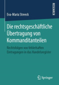 Die rechtsgeschaftliche Ubertragung von Kommanditanteilen