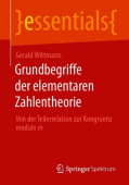 Grundbegriffe der elementaren Zahlentheorie