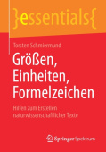 GroĂźen, Einheiten, Formelzeichen