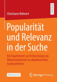 Popularitat und Relevanz in der Suche