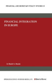 Financial Integration in Europe