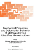 Mechanical Properties and Deformation Behavior of Materials Having Ultra-fine Microstructures