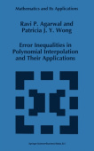 Error Inequalities in Polynomial Interpolation and Their Applications