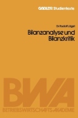 Bilanzanalyse und Bilanzkritik