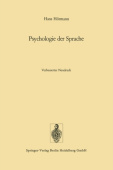 Psychologie der Sprache