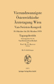 Vierundzwanzigste Osterreichische Arztetagung Wien