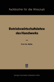 Betriebswirtschaftslehre des Handwerks