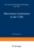Marxismus-Leninismus in der ČSR
