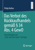 Das Verbot des Ruckkaufhandels gemaĂź § 34 Abs. 4 GewO