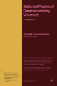 Selected Papers of Coomaraswamy, Volume 2