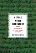 Before World Literature