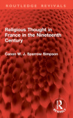 Religious Thought in France in the Nineteenth Century