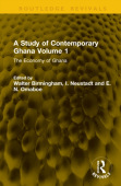 Study of Contemporary Ghana Volume 1