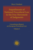 Impediments of National Procedural Law to  the Free Movement of Judgments