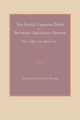 South Carolina Diary of Reverend Archibald Simpson