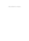 Villages and Market Towns in Hong Kong