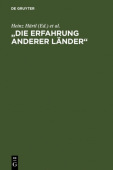 "Die Erfahrung anderer Lander"