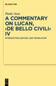 Commentary on Lucan, "De bello civili" IV