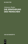 Die Ernahrung Des Menschen