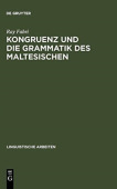 Kongruenz und die Grammatik des Maltesischen
