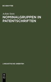 Nominalgruppen in Patentschriften