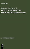 How tolerant is universal grammar?