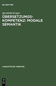 Ubersetzungskompetenz