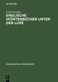 Englische Worterbucher unter der Lupe
