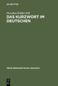 Kurzwort im Deutschen