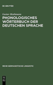 Phonologisches Worterbuch Der Deutschen Sprache