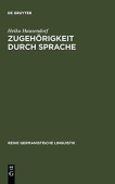 Zugehorigkeit durch Sprache
