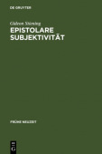 Epistolare Subjektivitat