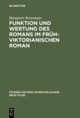 Funktion und Wertung des Romans im fruhviktorianischen Roman