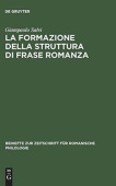 formazione della struttura di frase romanza