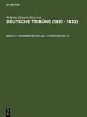 1. November 1831 (Nr. 122) - 21. Marz 1832 (Nr. 71)