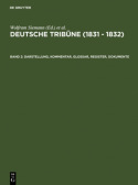Darstellung, Kommentar, Glossar, Register, Dokumente