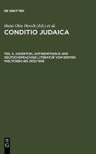Judentum, Antisemitismus und deutschsprachige Literatur vom Ersten Weltkrieg bis 1933/1938
