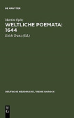 Weltliche Poemata: 1644