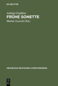Fruhe Sonette
