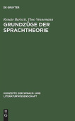 Grundzuge der Sprachtheorie